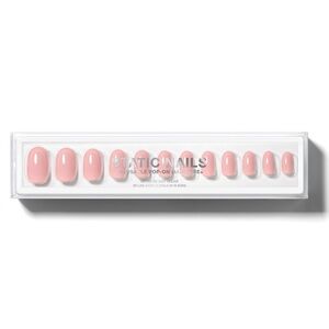 NEW Static Nails Reusable Pop-On Manicure in Jet Setter Round